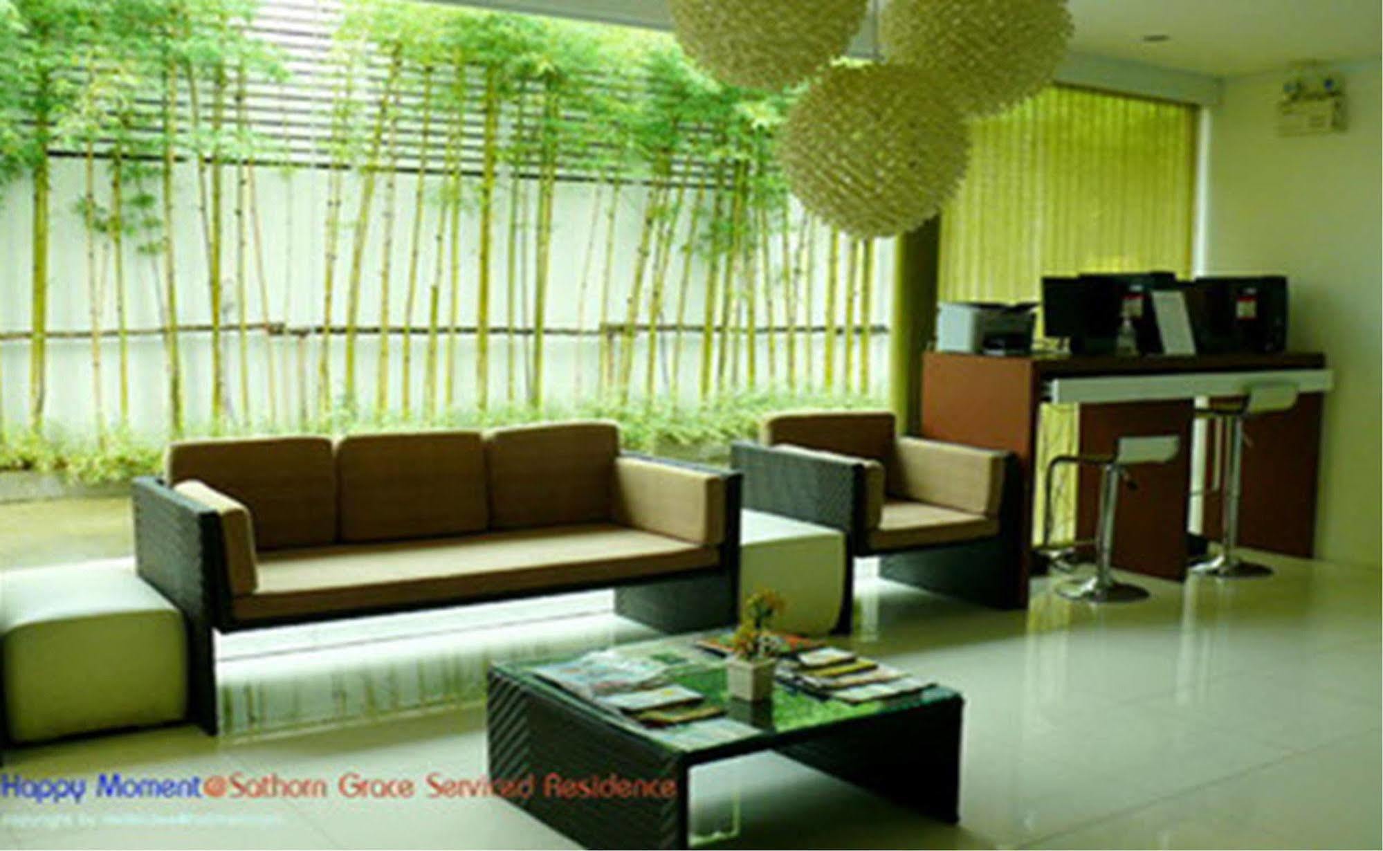 Sathorn Grace Serviced Residence Bangkok Exteriör bild